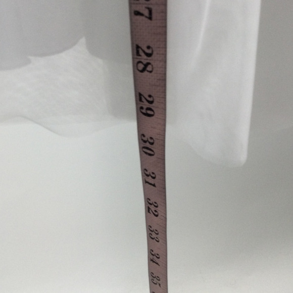 FLOWER GIRL PARTY SZ 4-5 Y white embroidered bow communion baptism NEW B82 - Picture 4 of 7